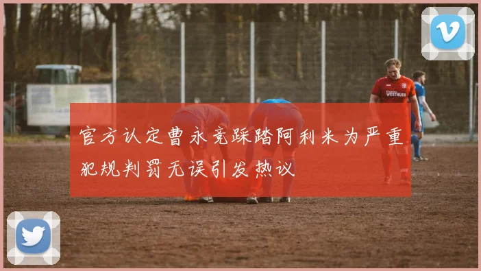 官方认定曹永竞踩踏阿利米为严重犯规判罚无误引发热议